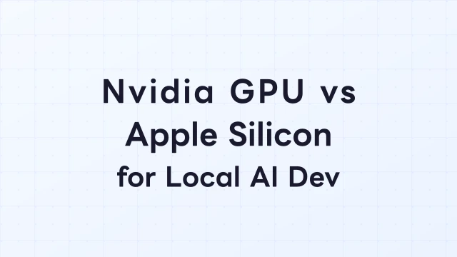 Nvidia GPU Windows vs Apple Silicon Mac — Which Is Better for Local AI Development?